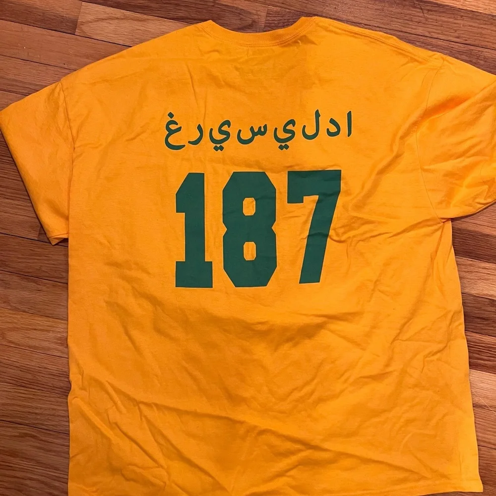 WESTSIDE GUNN GXFR GRISELDA FLY GOD Champion Yellow Tee - Picture 2 of 7